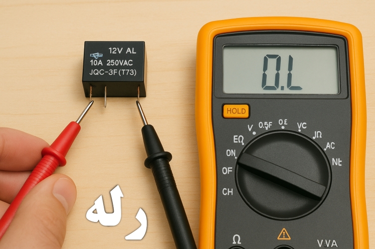 بررسی رله و ساختار و تست آن